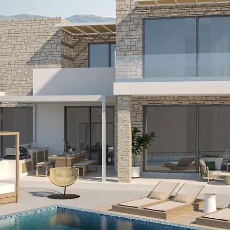Argyrie Villas, Luxury, Amazing Sea View, Heated Pool