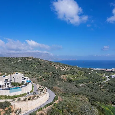 Villa Argyrie Villas, Luxury, Amazing Sea View, Heated Pool *