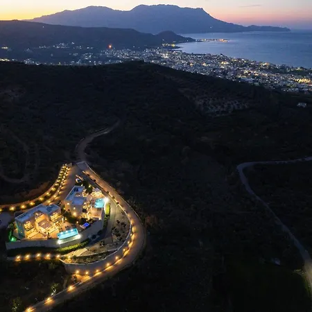 Argyrie Villas, Luxury, Amazing Sea View, Heated Pool Villa *