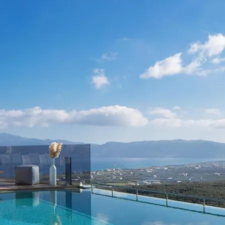 Argyrie Villas, Luxury, Amazing Sea View, Heated Pool * Kallergiana
