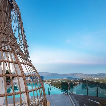 Villa Argyrie Villas, Luxury, Amazing Sea View, Heated Pool *