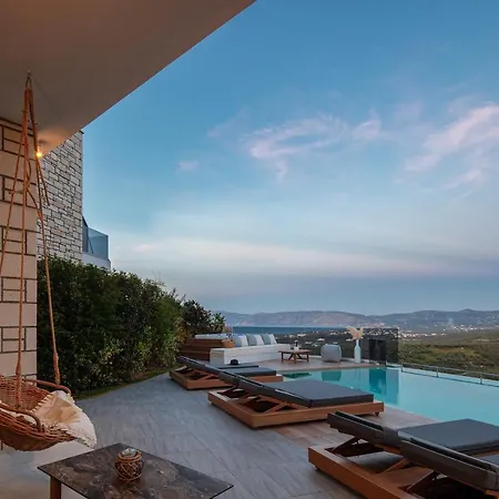 Argyrie Villas, Luxury, Amazing Sea View, Heated Pool * Kallergiana
