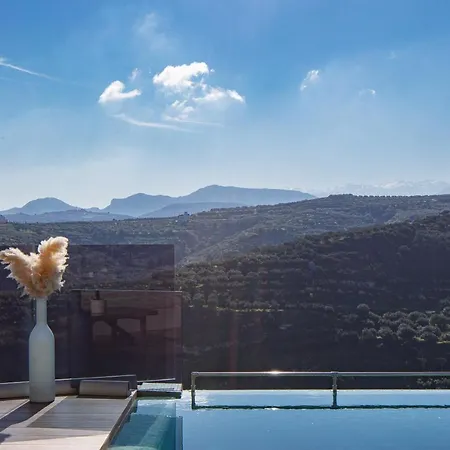 Argyrie Villas, Luxury, Amazing Sea View, Heated Pool *