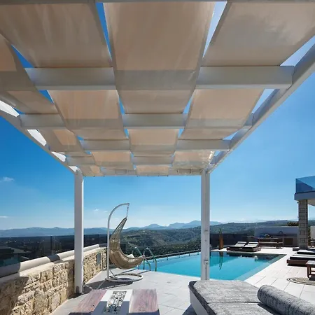 Argyrie Villas, Luxury, Amazing Sea View, Heated Pool