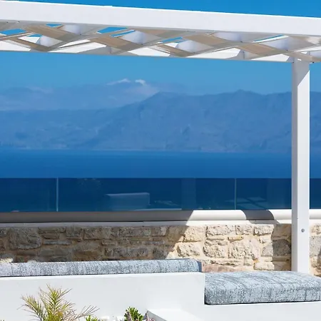 Argyrie Villas, Luxury, Amazing Sea View, Heated Pool Kallergiana