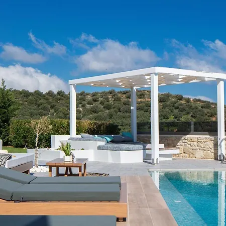 Villa Argyrie Villas, Luxury, Amazing Sea View, Heated Pool *