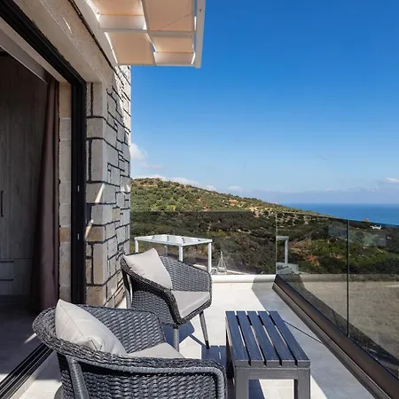 Argyrie Villas, Luxury, Amazing Sea View, Heated Pool