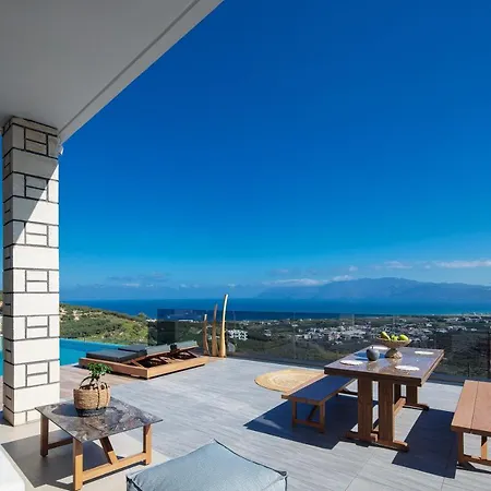 Villa Argyrie Villas, Luxury, Amazing Sea View, Heated Pool