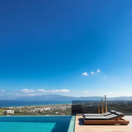 Argyrie Villas, Luxury, Amazing Sea View, Heated Pool *