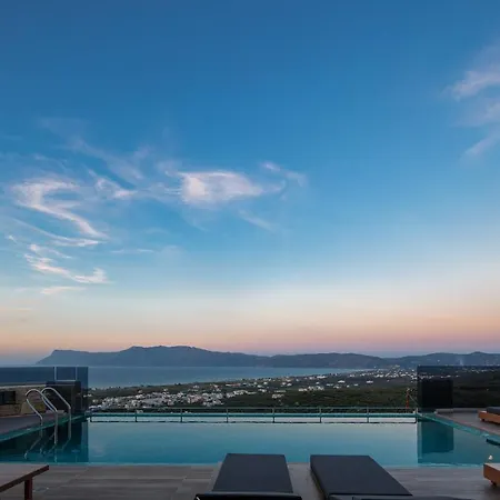 Argyrie Villas, Luxury, Amazing Sea View, Heated Pool